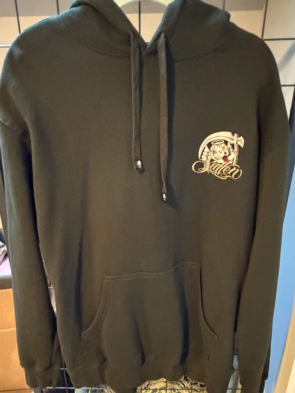 Sullen Brand Men's Olive Green Pullover Hoodie